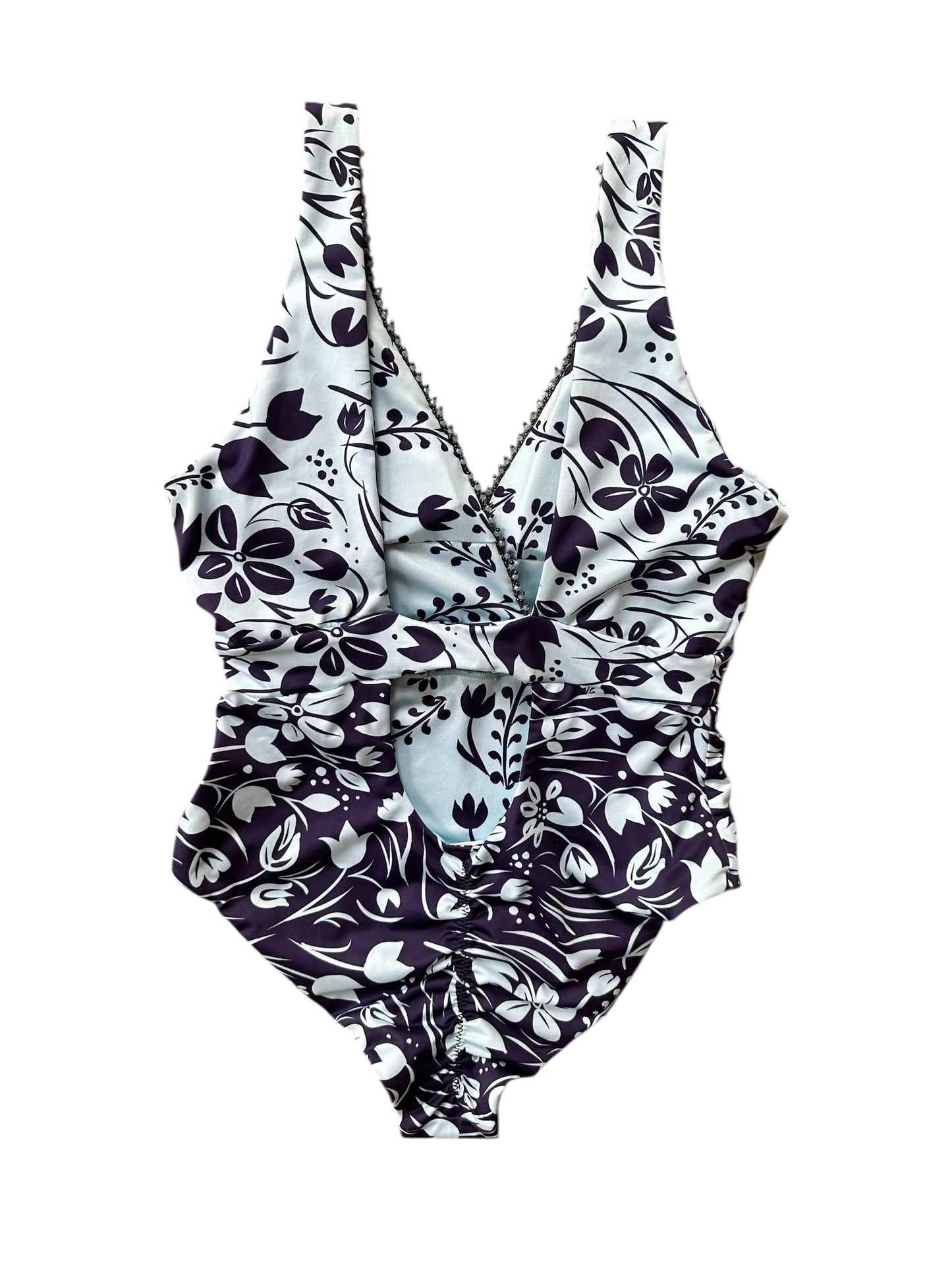 Blue Aloha One-Piece